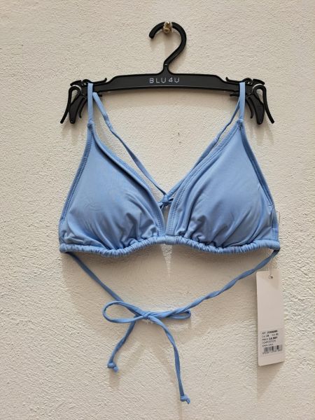 Εικόνα της Blu4u Σιέλ Τρίγωνο Bikini Top Δετό.
