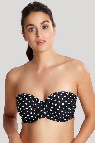 Εικόνα της Panache Anya Spot SW ασπρόμαυρο πουά.