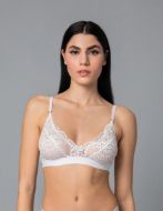 Εικόνα της Milena Bralette Ιβουάρ Με Δαντέλα.