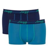 Εικόνα της Sloggi Start Hipster Ανδρικά Μποξεράκια Blue/Lilac 2Pack 10206968-V020