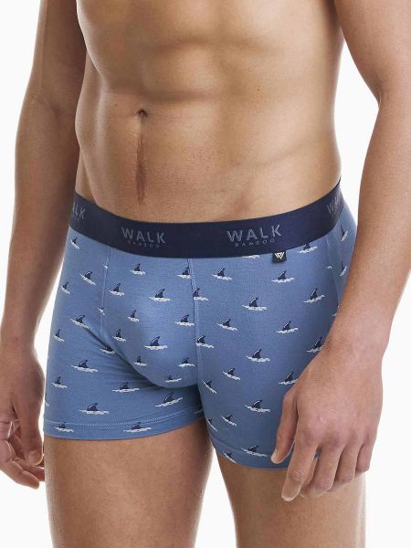 Εικόνα της Walk Boxer Bamboo Ραφ Με Σχέδιο.( Κωδ.: W1770-71)