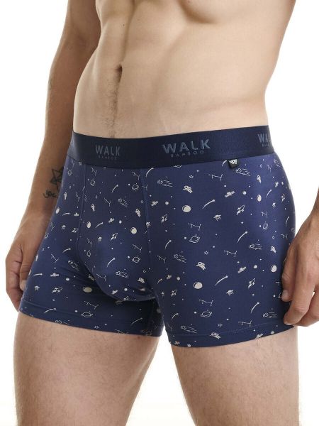 Εικόνα της Walk Bamboo Ανδρικό Μποξεράκι Πολύχρωμο με Σχέδια W1770-68_MULTI