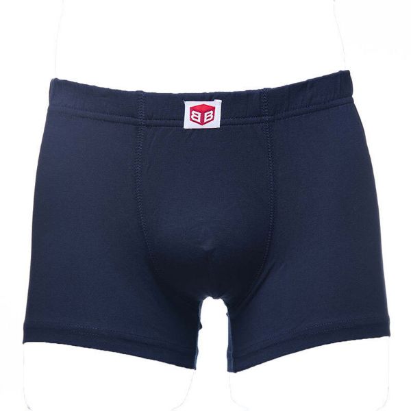 Εικόνα της Plus Size Kybbus Μπλε Ανδρικό Boxer Με Εσωτερικό Λάστιχο.