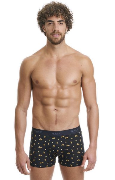 Εικόνα της Walk Ανδρικό Μποξεράκι Πολύχρωμο με Σχέδια W1770-72