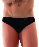 Εικόνα της Apple Boxer 0215240 Ανδρικό Σλιπ Μαύρο Μονόχρωμο