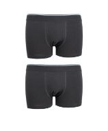 Εικόνα της Retro Ανδρικά Boxer Μαύρα Μονόχρωμα 2Pack RB102-02-02