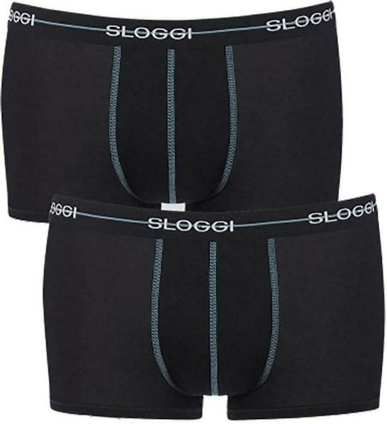 Εικόνα της Sloggi Ανδρικά Μποξεράκια Μαύρα 2Pack 10206968-0004