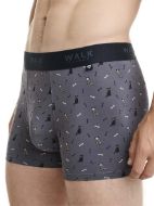 Εικόνα της Walk Bamboo Ανδρικό Μποξεράκι Πολύχρωμο με Σχέδια W1770-66_MULTI