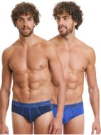 Εικόνα της Walk Ανδρικά Σλιπ Μπλε Σκούρο - Ρουά 2Pack W1757_0347