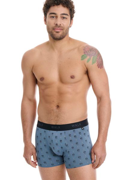 Εικόνα της Walk Ανδρικό Μποξεράκι Μονόχρωμο W1770-62