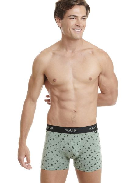 Εικόνα της Walk Ανδρικό Μποξεράκι Πολύχρωμο με Σχέδια W1770-59_MULTI