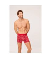 Εικόνα της Ysabel Mora Ανδρικό Μποξεράκι Κόκκινο με Σχέδια 20340