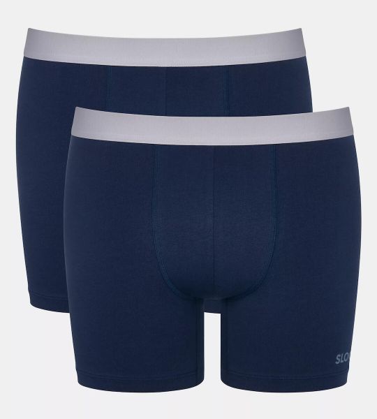Εικόνα της 2Pack Sloggi Boxer Short ABC Go Μπλε.
