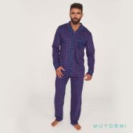 Εικόνα της Muydemi Χειμερινή Ανδρική Πιτζάμα MULTICOLOR 370018