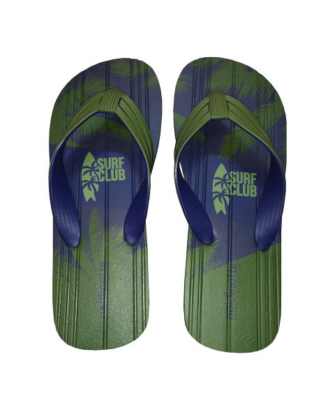 Εικόνα της Noidinotte χακί/μπλε σαγιονάρες.