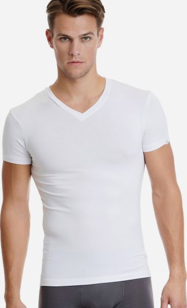 Εικόνα της Walk Ανδρική Φανέλα Κοντομάνικη σε Λευκό Χρώμα W1991-01