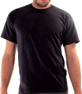 Εικόνα της Apple Βαμβακερό Μαύρο Κοντομάνικο T-shirt.