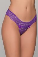Εικόνα της Milena String Lace Μοβ.