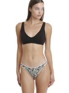 Εικόνα της Walk Γυναικεία String 2Pack Μαύρα W2013-61