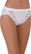 Εικόνα της Sloggi Chic Tai Ψηλόμεσο Γυναικείο Slip με Δαντέλα Λευκό 10005202-0003