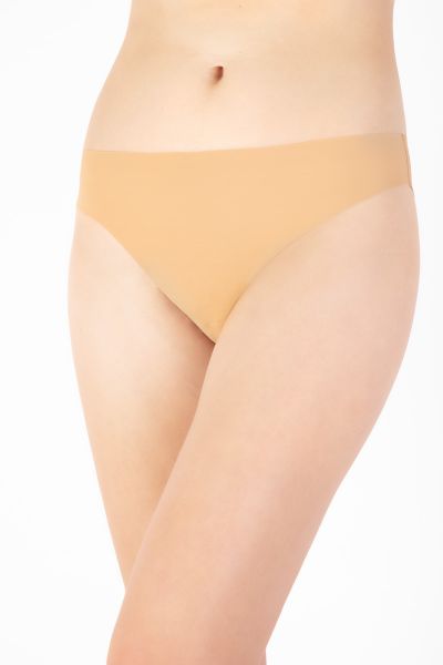 Εικόνα της Elite μπεζ σλιπ χωρίς ραφές.