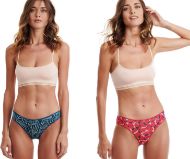 Εικόνα της 2 Slip Walk Bamboo Εμπριμέ.