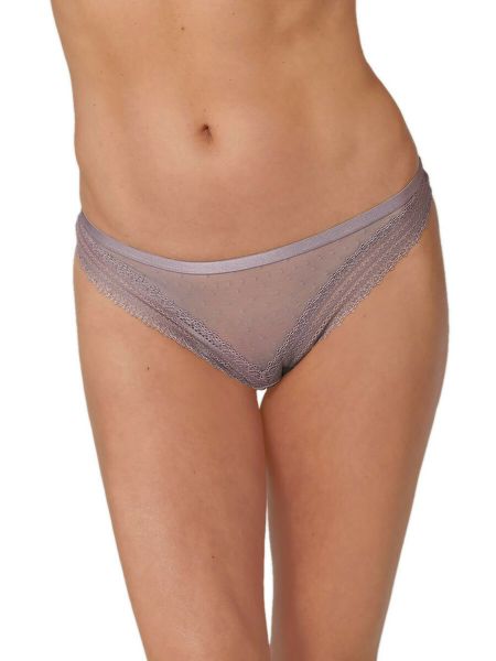 Εικόνα της Triumph Tempting Tulle Tai Γκρι/Μοβ.