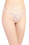 Εικόνα της Elite Nude String Με Δαντέλα.
