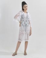 Εικόνα της ΚΙΜΟΝΟ ΕΚΡΟΥ ΜΕ ΔΑΝΤΕΛΑ COTTON.