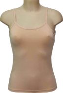 Εικόνα της Apple Boxer 0320142 Μπεζ Γυναικείο Φανελάκι με Τιράντα