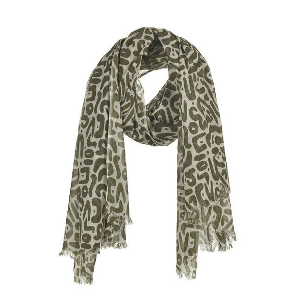 Εικόνα της BLE ΦΟΥΛΑΡΙ/ ΠΑΡΕΟ ΧΑΚΙ/ΛΕΥΚΟ 100Χ180 (100% COTTON). (ΚΩΔ.: 5-43-955-0048)