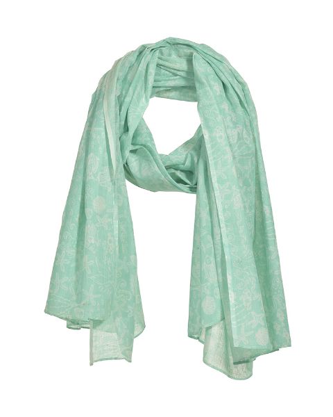 Εικόνα της Ble Resort Collection Γυναικείο Φουλάρι Τιρκουάζ 5-43-666-0021