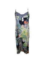 Εικόνα της Elite λαχανί εμπριμέ γυναικείες πιτζάμες ραντάκι & ψαράδικο.