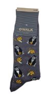 Εικόνα της Walk Ανδρικές Κάλτσες Γκρι Σκούρο W1064-30-10