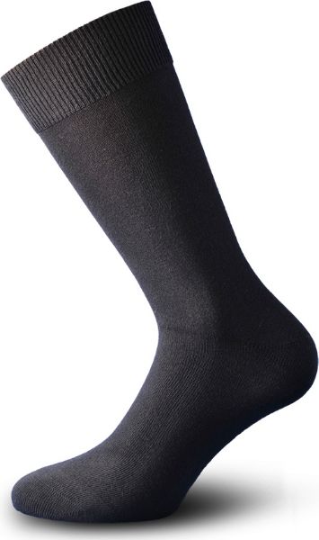 Εικόνα της Walk Ανδρικές Βαμβακερές Κάλτσες Μαύρες Με Αόρατη Ραφή.