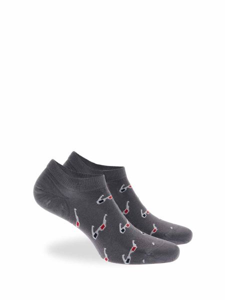 Εικόνα της Walk Ανδρικές Κάλτσες Γκρι Σκουρο W325-8_10