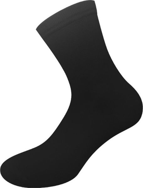 Εικόνα της Walk Γυναικείες Μονόχρωμες Κάλτσες Μαύρες Bamboo W333-02