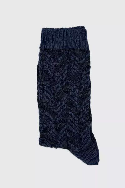 Εικόνα της ME-WE Γυναικείες Κάλτσες Μπλε Jean 1-4107-6