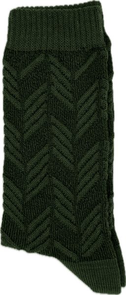 Εικόνα της ME-WE Γυναικείες Κάλτσες με Σχέδια Chaki 1-4107