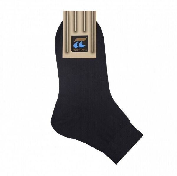 Εικόνα της Pournara Ανδρικές Κάλτσες Μαυρο 203-19