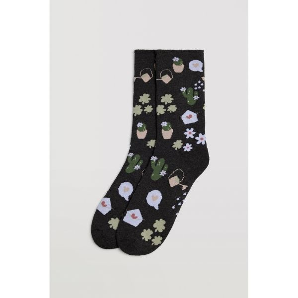 Εικόνα της Ysabel Mora Γυναικείες Κάλτσες Μαύρες 12885