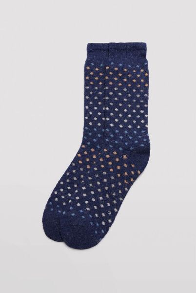 Εικόνα της Ysabel Mora Angora Ανδρικές Κάλτσες Μπλε 22170