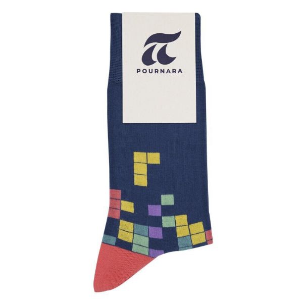 Εικόνα της Pournara Γυναικείες Κάλτσες Μπλε 3013-1