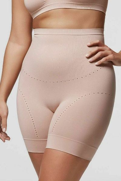 Εικόνα της Pompea 89624251 Boxer Σύσφιξης Χωρίς Ραφές Μπεζ