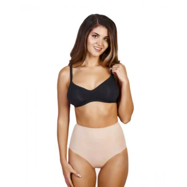 Εικόνα της Cotonella Slip Maxi μπεζ λαστέξ χωρίς ραφές.