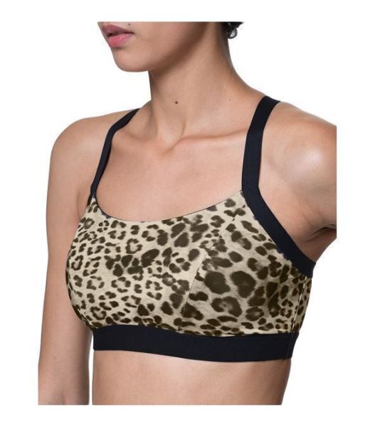 Εικόνα της Dorina Javari Eco Γυναικείο Αθλητικό Μπουστάκι Black Animal D001498MI010-BK0051