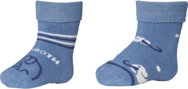 Εικόνα της 2 ΖΕΥΓΗ Ysabel Mora βρεφικές κάλτσες σιέλ με πατουσάκια σιλικόνης.