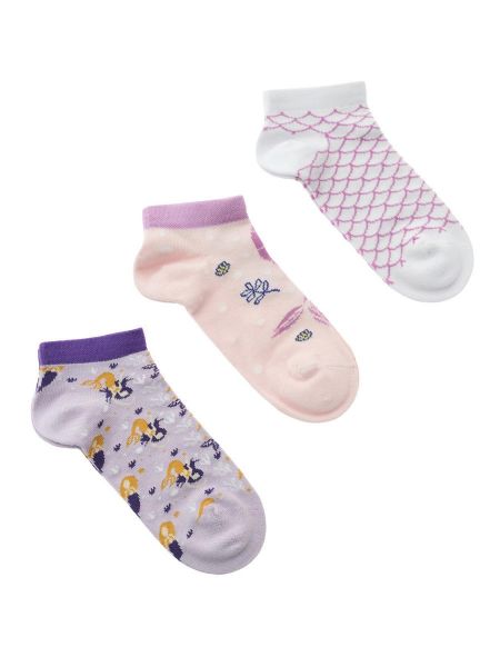 Εικόνα της Walk Παιδικές Κάλτσες Πολύχρωμες 3 Ζευγάρια W1836-1_MULTI