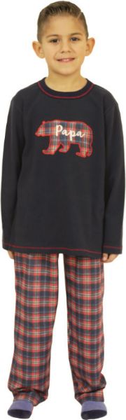 Εικόνα της Galaxy Παιδική αγορίστικη πιτζάμα μπλε (100% βαμβάκι).