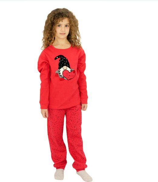 Εικόνα της Galaxy παιδική πιτζάμα κόκκινη.